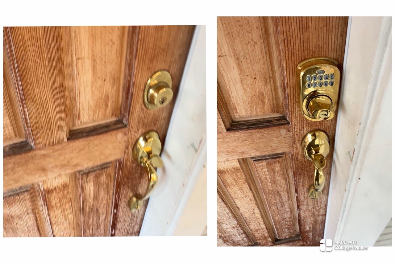 Smart lock installation